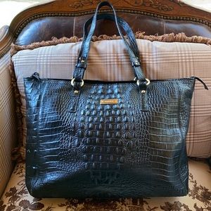 Brahmin black huge tote